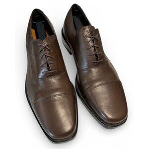 Cole Haan Brown Leather Cap Toe Oxfords Men's 9.5M #C05953